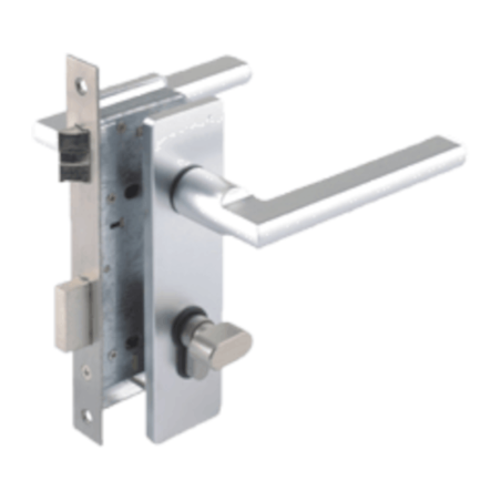 AKCP Heavy Duty Electronic Door Lock with Cylinder and Dead Latch Handle